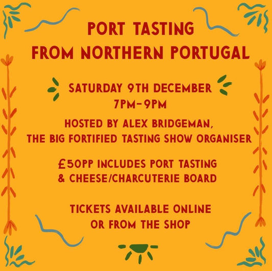 Port Tasting from Northern Portugal with Alex Bridgeman